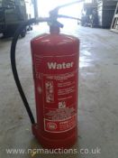 9 litre water fire extinguisher
