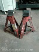 LOT WITHDRAWN axle stands