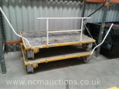 Permaquip rail trolleys swl 1000kg