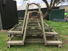 2 x Flat Bed Chassis