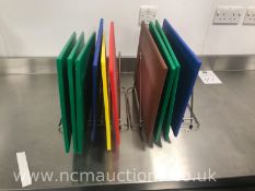 Catering Chopping Boards with Stand