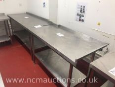 Stainless Steel Prep Table