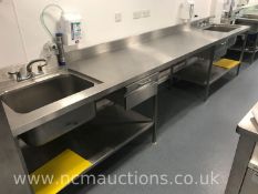 Stainless Steel Counter Catering