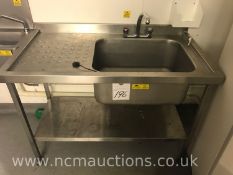 Stainless Steel Sink And Under Storage