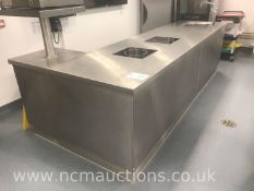 Catering L Shaped Counter