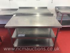 Stainless Steel Prep Table