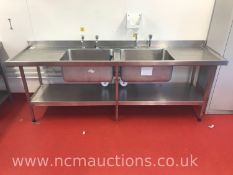 Stainless Steel Double Sinks