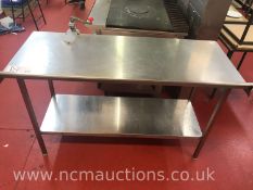 Stainless Steel Prep Table