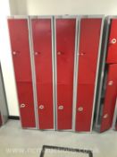Half Door School Lockers