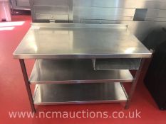 Stainless Steel Prep Area