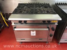 Falcon Chieftain 4 Hob Burner/Oven