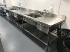Stainless Steel Counter Catering Equipment