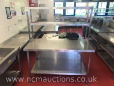 Stainless Steel Serving Counter