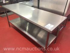 Stainless Steel Prep Table