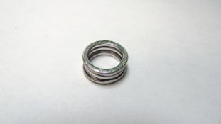 18ct White Gold Bulgari Bzero1 Dress Ring
