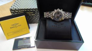 Gents Breitling Chronomat 41 Steel Bracelet AB014012/F554