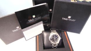 Tag Heuer Gents Steel Automatic Link Watch WJ201A
