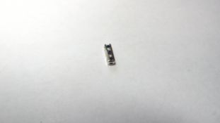 Unhallmarked Diamond & Sapphire Pendant