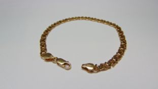 9ct Yellow Gold Fancy Bracelet