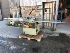 SCM SI 12Invinsible panel saw with 4kw motor