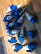 11 x 16A 3 pin plug adaptors