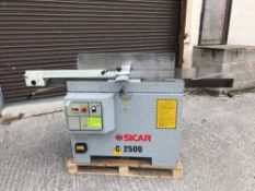 Sicar C2500 Planer/Thicknesser year 2002