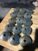15 Rolls of nails for a air gun 50mm