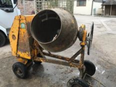 Benford CTHE Diesel cement mixer with key & pull start good battery