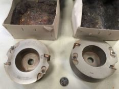 Lietz Tenoning cutter blocks boxed/140x50/53x2 with little use