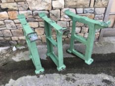 3 Bench support legs for Radial arm saws