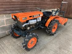Kubota B600 Diesel Compact Tractor With Rotavator