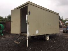 Anti Vandal Steel Towable Site Office Canteen