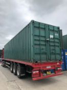 WITHDRAWN LOT 40’ Foot Shipping / Secure Storage Container