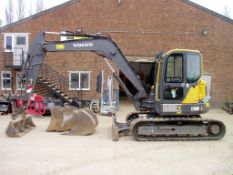 Volvo ECR88D 212139 Reduced Tail Swing Midi Excavator