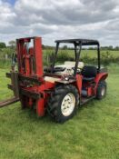 Manitou Rough Terrain Forklift