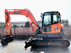 Doosan DX85R Excavator / Digger