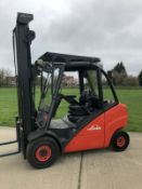 Reserve Lowered Linde Diesel Forklift Truck