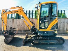 WITHDRAWN LOT Hyundai Robex R25Z-9A Digger