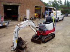 Takeuchi TB108 880Kgs Micro Excavator