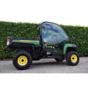 2013 John Deere Gator 855D Diesel Utility Task Vehicle With Cab