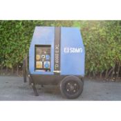 WITHDRAWN LOT SDMO SD6000EXL 6Kva Diesel Generator With Trolley Kit