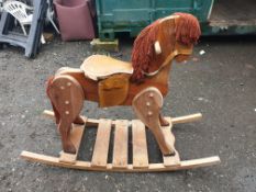 Wooden Rocking Horse