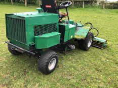 Ransomes Triple Mower Kubota D1105
