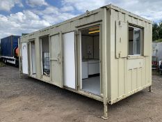 Anti Vandal Steel Welfare Unit Complete With Generator