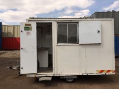 AJC Towable Anti Vandal Welfare Unit Complete With Generator