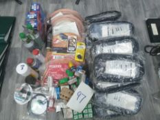 Various car shop consumables