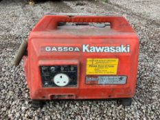Kawasaki GA550A Suitcase generator