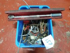 Snap-on torque wrench and various tools