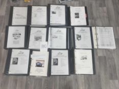 Jaguar dealer original training manuals data and advise covering most cores