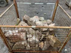 Garden Rockery stones in Stillage